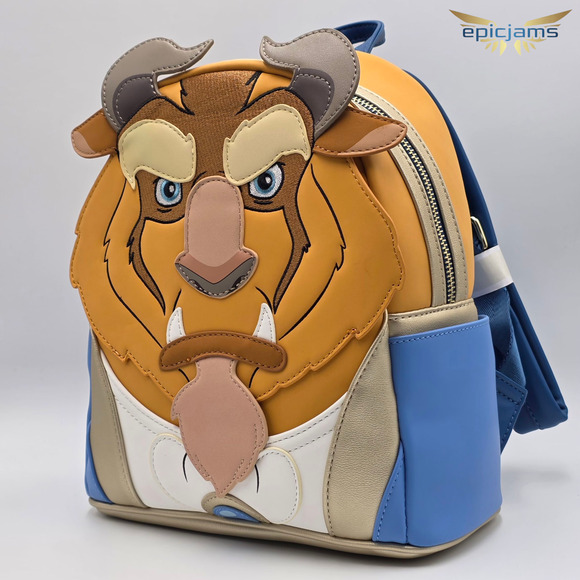 Loungefly Disney Beauty & the Beast Cosplay Mini Backpack New - Picture 2 of 6
